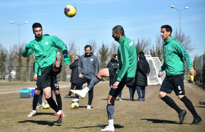 Konyaspor, Kasımpaşa maçı hazırlıklarını sürdürüyor