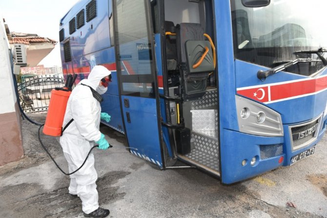 Karatay’da dezenfeksiyon çalışmaları sürüyor