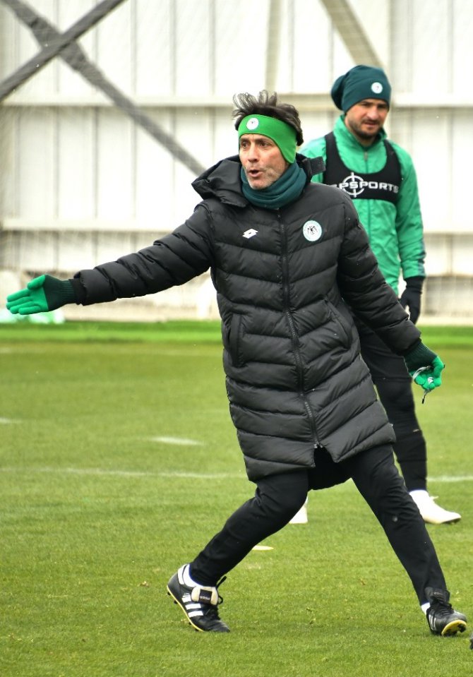 Konyaspor’da hazırlıklar sürüyor