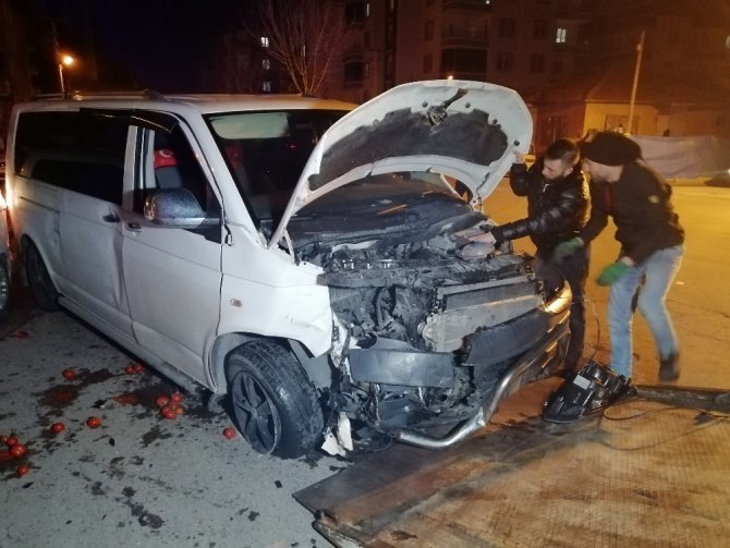 Aksaray’da trafik kazası: 4 yaralı