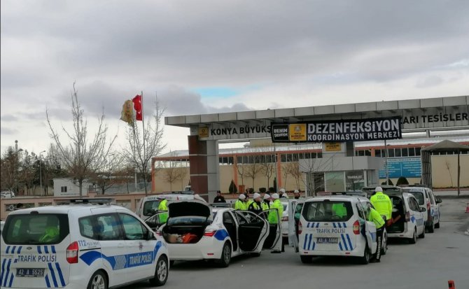 Konya’da korona virüsle mücadele etkin şekilde sürdürülüyor