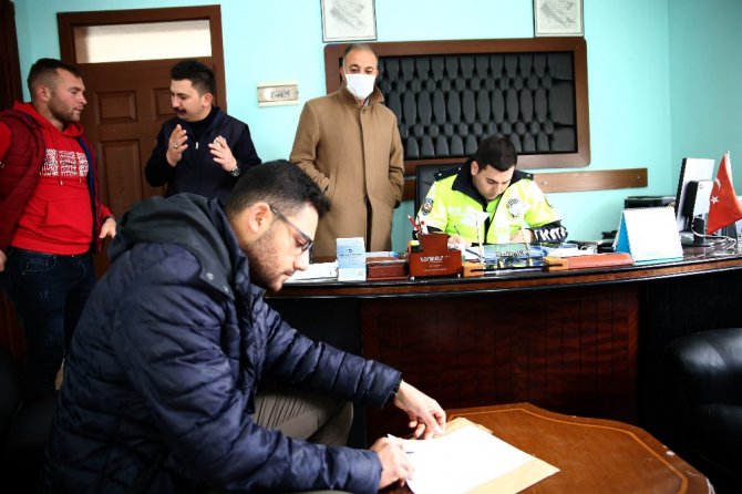 Aksaray Otogarında seyahat izin kurulu göreve başladı