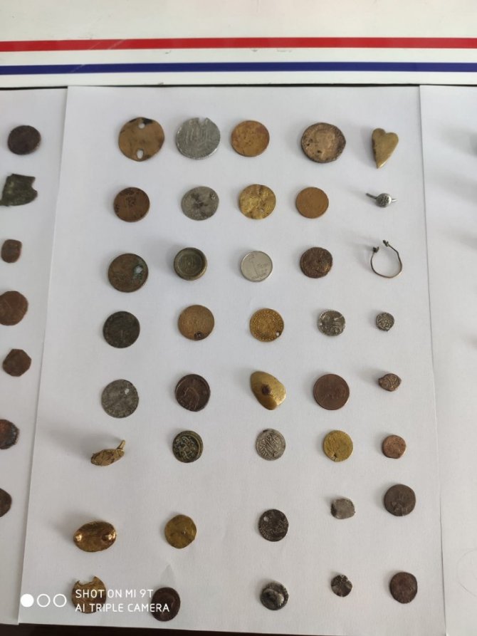 Konya’da 216 parça tarihi eser ele geçirildi