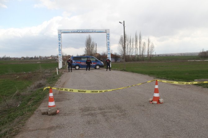 Konya’da karantinada olan mahallede sıkı önlemler