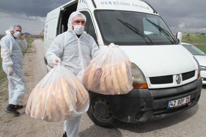 Konya’da karantinada olan mahallede sıkı önlemler