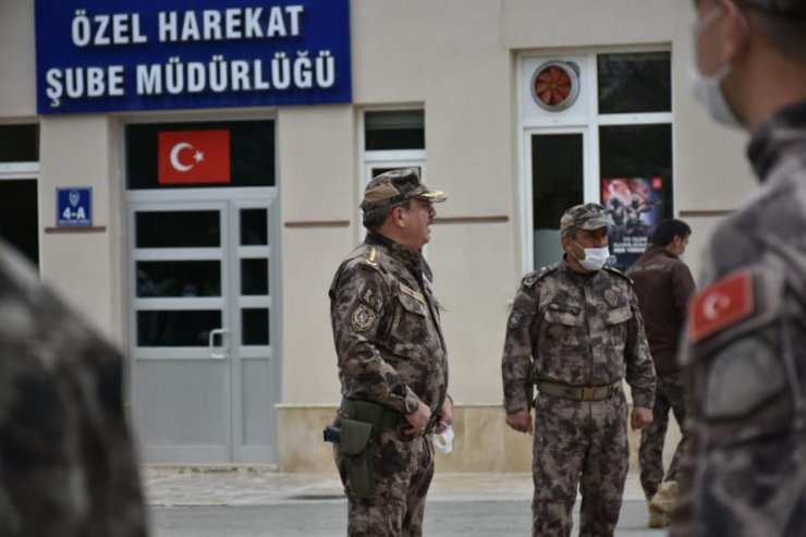 PÖH Timi dualarla Barış Pınarı bölgesine uğurlandı