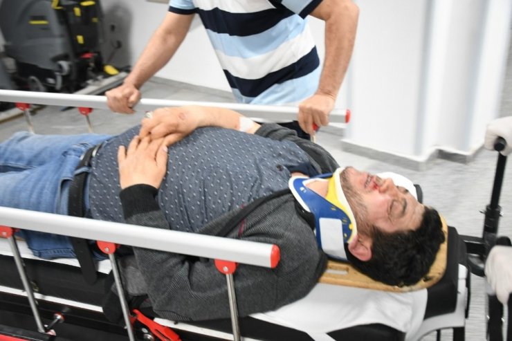 Polis şüpheli kovalamacasında kaza: 3’ü polis 5 yaralı