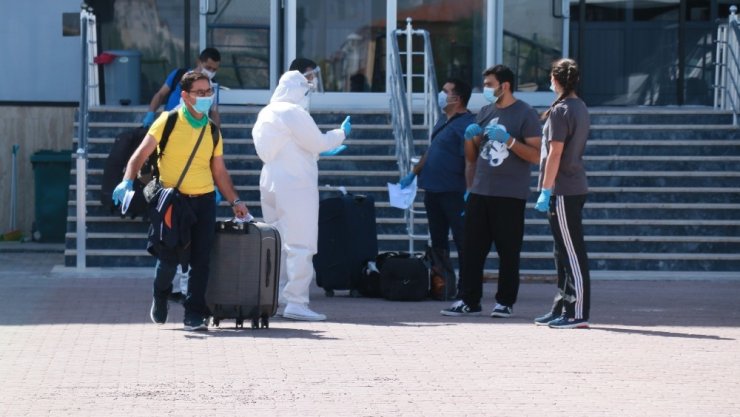 Aksaray’da karantinadaki vatandaşlara erken tahliye