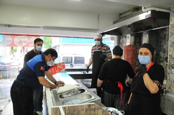 Akşehir’de korona virüs denetimleri sürüyor