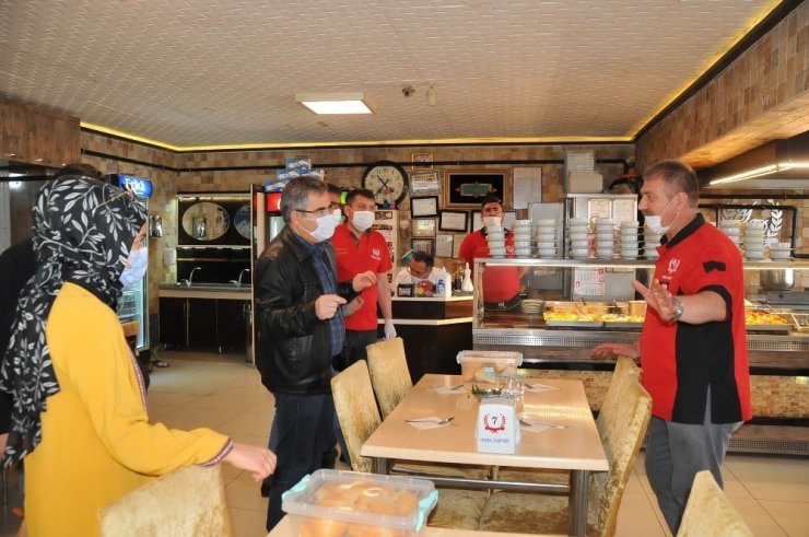 Akşehir’de korona virüs denetimleri sürüyor