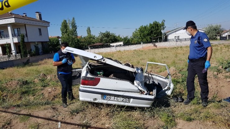 Aksaray’da düğün dönüşü kaza: 1 ölü, 4 yaralı