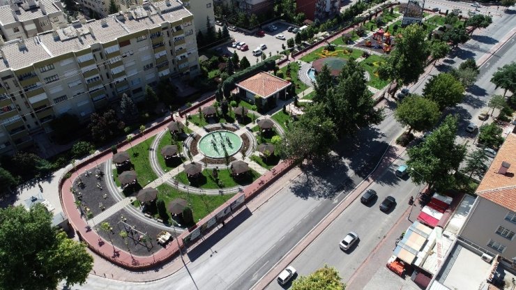 Melikşah Parkı yenilendi