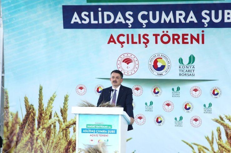 Bekir Pakdemirli: “Bizim mücadelemiz Bozkır ve yeşil mücadelesi”