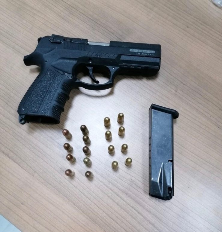 Ereğli’de polis 7 adet silah ele geçirdi