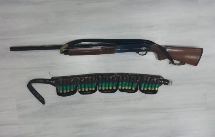 Ereğli’de polis 7 adet silah ele geçirdi