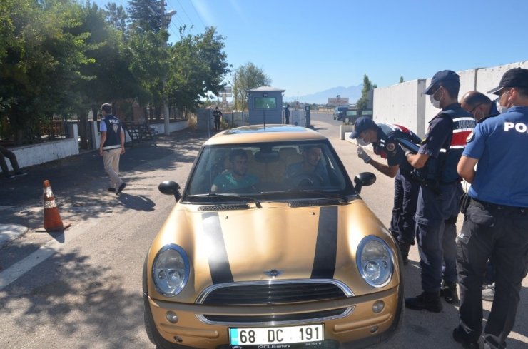 Aksaray’da Covid-19 denetimi