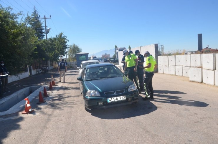 Aksaray’da Covid-19 denetimi