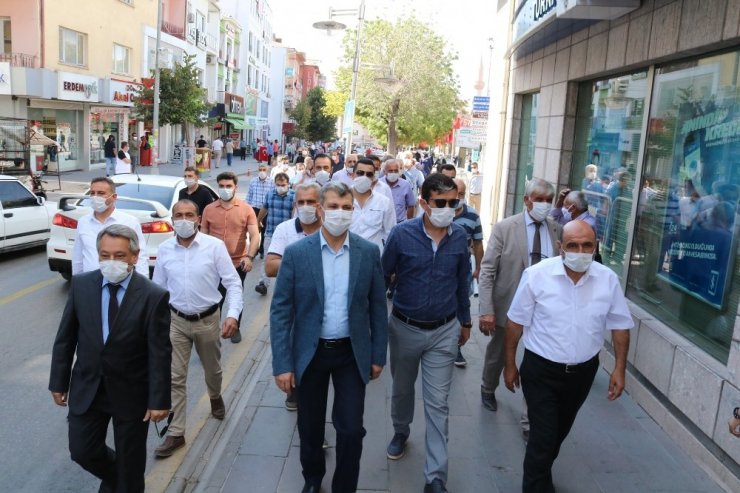 Başkan Altınsoy: “Belediye başkanımız Evren Dinçer’in yanındayız”