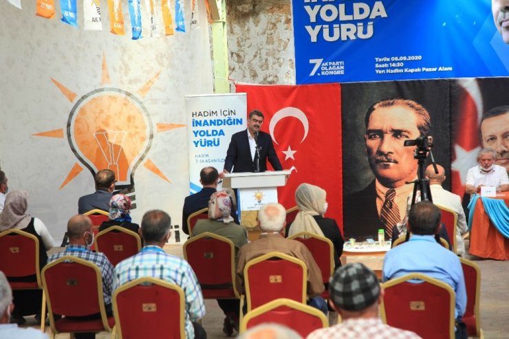 AK Parti Hadim İlçe Başkanlığı 7. Olağan Kongresi yapıldı