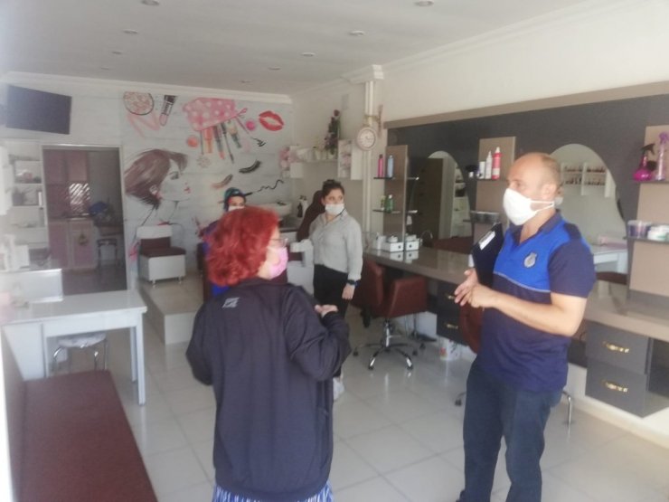 Ereğli’de Covid-19 denetimleri sürüyor