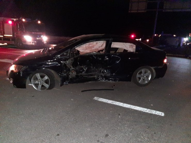 Konya’da otomobille hafif ticari araç çarpıştı: 7 yaralı