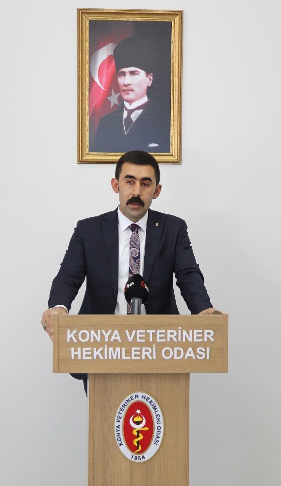 Konya Veteriner Hekimler Odasına genç başkan