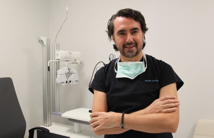 Prof. Dr. Kamış: “Pandemi sürecinde kontakt lens kullanımını çok önermiyoruz”