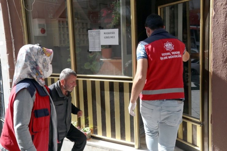 Aksaray Belediyesinden evsizlere sıcak yuva