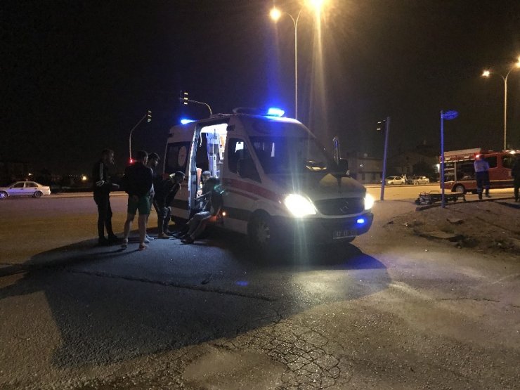 Konya’da 2 otomobil çarpıştı: 9 yaralı