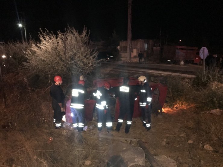 Konya’da 2 otomobil çarpıştı: 9 yaralı