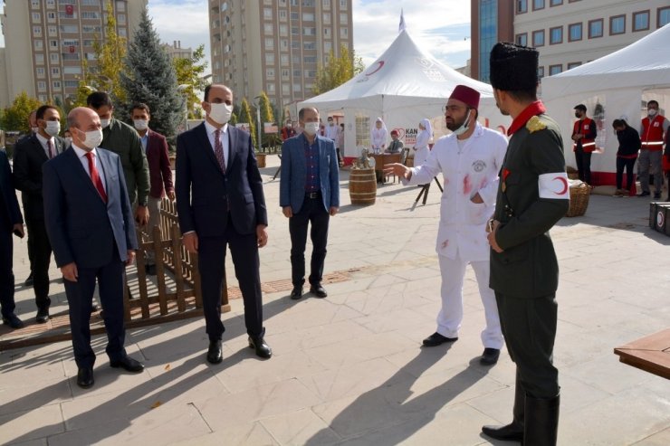 Selçuklu’da, Çanakkale temalı kan bağışı