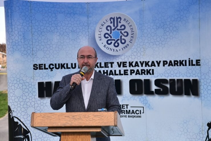 Selçuklu’da bisiklet ve kaykay parkı açıldı