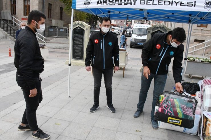 Aksaray İzmir için tek yürek oldu