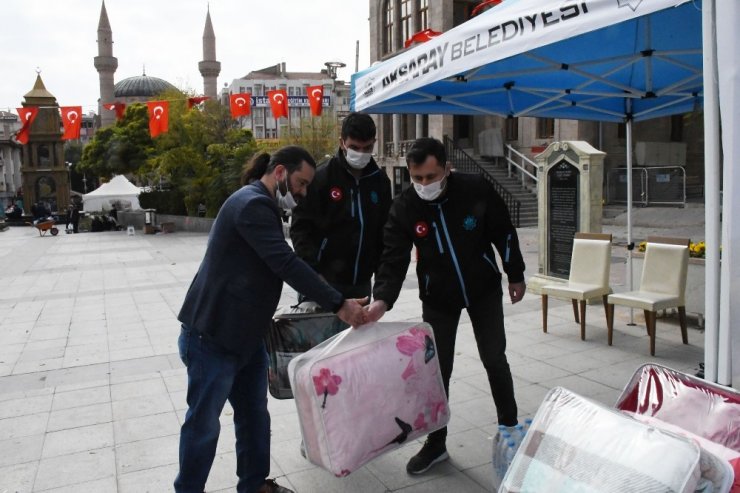 Aksaray İzmir için tek yürek oldu