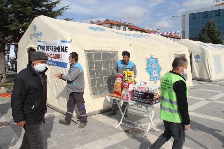 Beyşehir, İzmir’deki depremzedeler için tek yürek