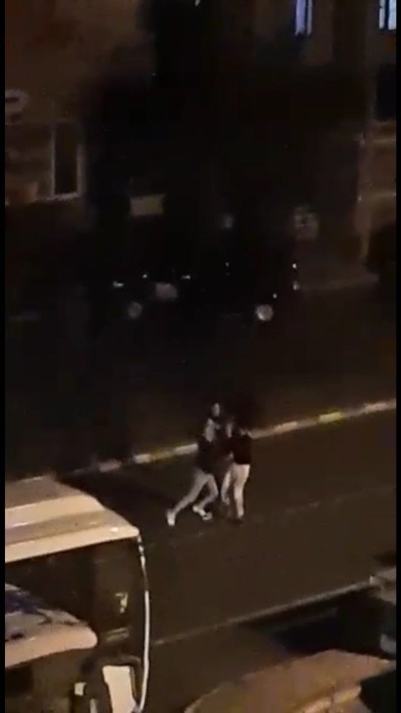 Konya’da gencin tekme tokat dövüldüğü anlar kamerada