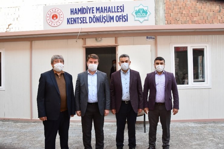 Türkiye’ye örnek olacak kentsel dönüşüm için Aksaray’da ilk adım atıldı