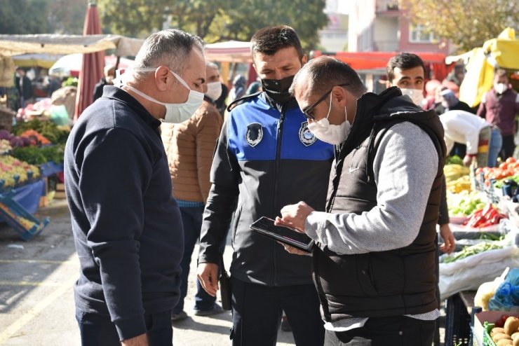 Selçuklu’da pazar yerlerinde HES kodu uygulaması