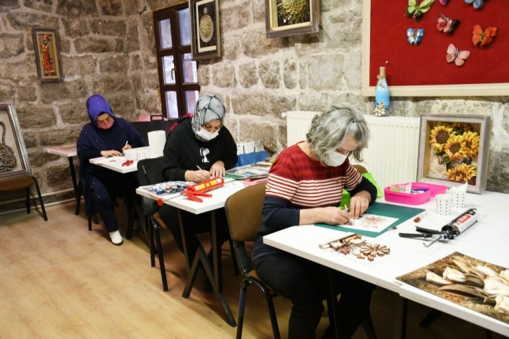 Aksaray’da kurulan kooperatiflerle kadınlar iş sahibi oldu