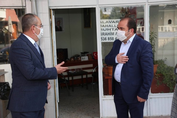 Başkan Kavuş mahalle ziyaretlerine devam ediyor