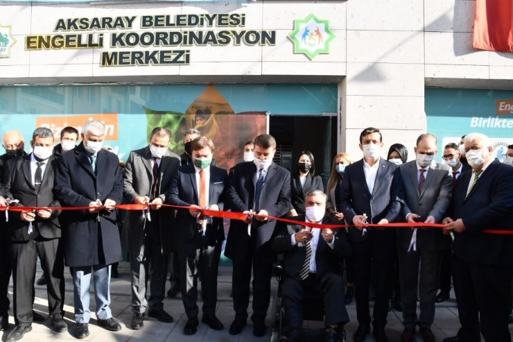 Aksaray’da 3 Aralık Dünya Engelliler Gününde engelli koordinasyon merkezi açıldı