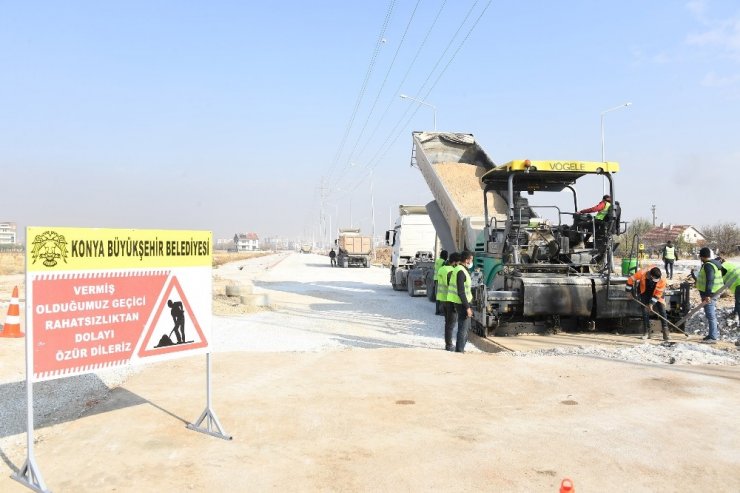 Konya’da trafiği rahatlatacak çalışma