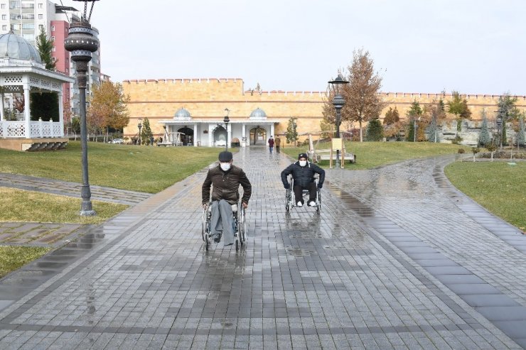 Ecdat Bahçesi ve yaya üst geçitlerine “Erişilebilirlik Belgesi”