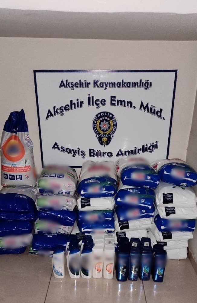 Akşehir’de sahte deterjan ve şampuan operasyonu