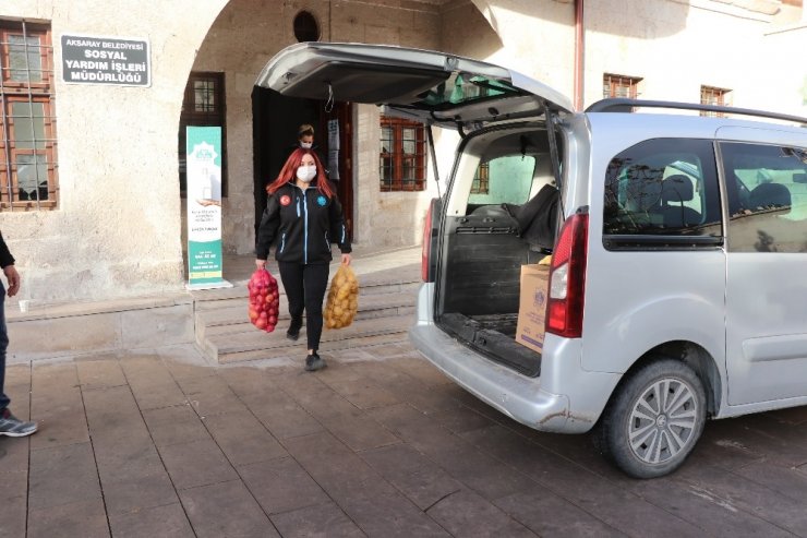 Aksaray Belediyesinden 50 bin aileye yardım