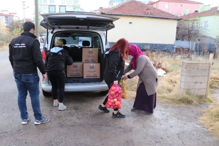 Aksaray Belediyesinden 50 bin aileye yardım