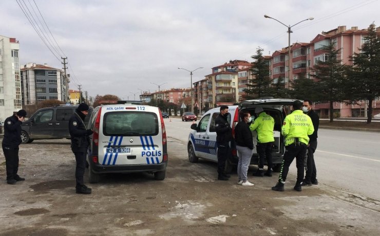 Kulu’da Covid-19 denetimleri sürüyor