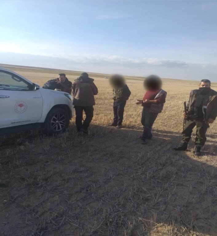 Konya’da bir ayda 95 kaçak avcıya 156 bin lira ceza kesildi