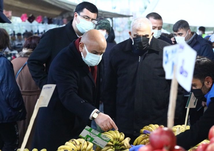 Başkan Altınok’tan 2021’de de pazarlara sıkı denetim