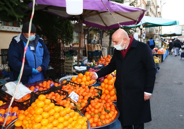 Başkan Altınok’tan 2021’de de pazarlara sıkı denetim